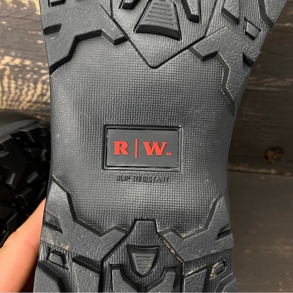 Red Wing Aluminum Toe Black Style 8337 Size 12 - Picture 11 of 12
